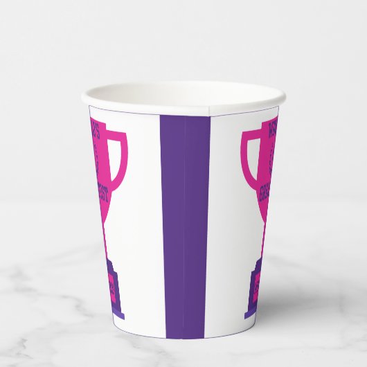 's Werelds grootste Moederdag papieren bekers (Rechts)