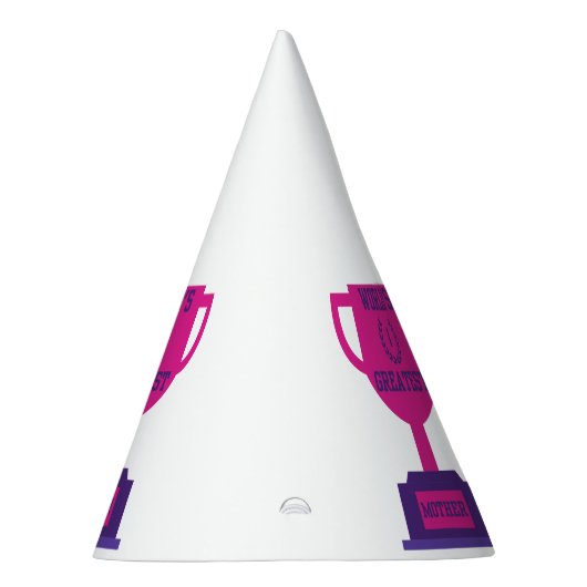 's Werelds Grootste Moederdag Party Pet Feesthoedjes (Rechts)