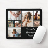 's Werelds grootste moederfamilie kind 7 Foto coll Muismat (Met muis)