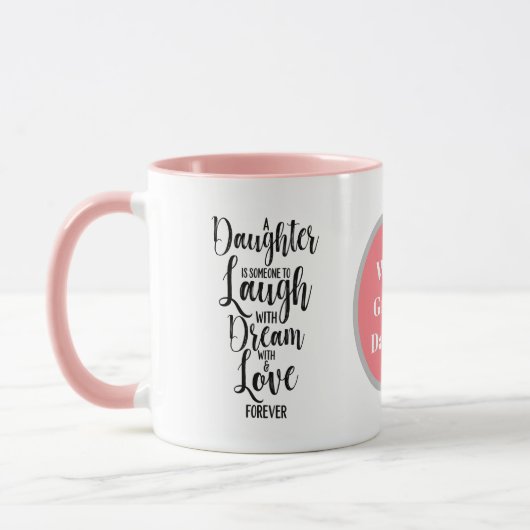 's Werelds grootste mok van de Daughter (Links)