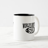 's Werelds grootste Mok van de 'Son Coffee' (Voorkant rechts)