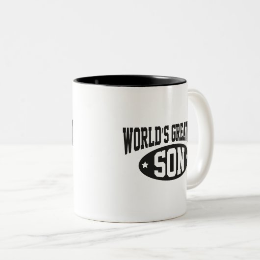 's Werelds grootste Mok van de 'Son Coffee' (Voorkant rechts)