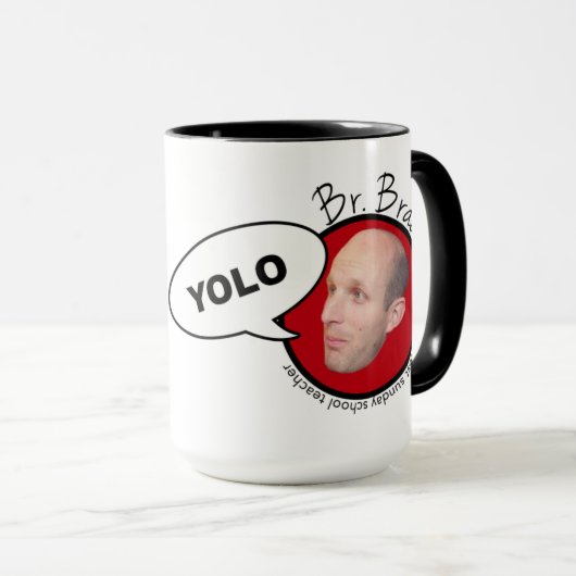 's Werelds grootste Mok van de zondagsschool (Voorkant rechts)