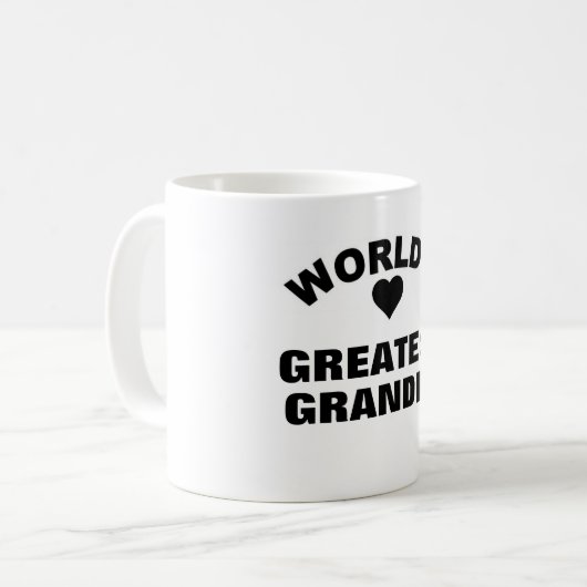 's Werelds grootste Mok van opa-koffie (Voorkant links)