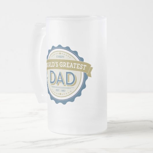 's Werelds grootste Mok van pap-bier (Voorkant links)