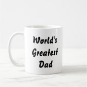's Werelds grootste Mok van papa koffie (Links)