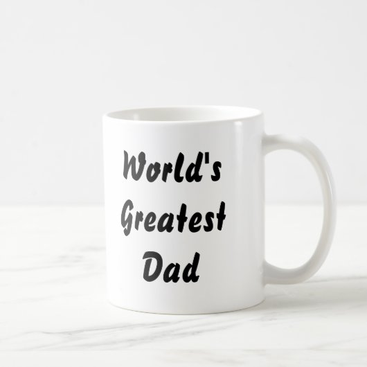 's Werelds grootste Mok van papa koffie (Rechts)