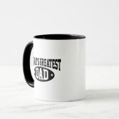 's Werelds grootste Mok van papa koffie (Voorkant links)