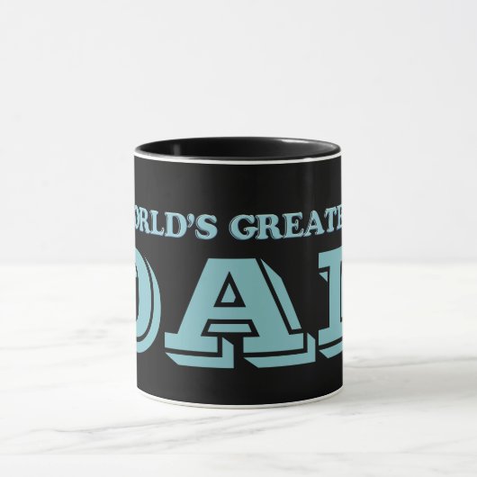 's Werelds grootste Mok van papa koffie (Midden)