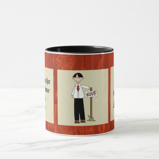 's Werelds grootste mok van Realtor (Midden)