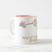 's Werelds grootste Mok voor grootmoeder-vogelpest (Voorkant links)