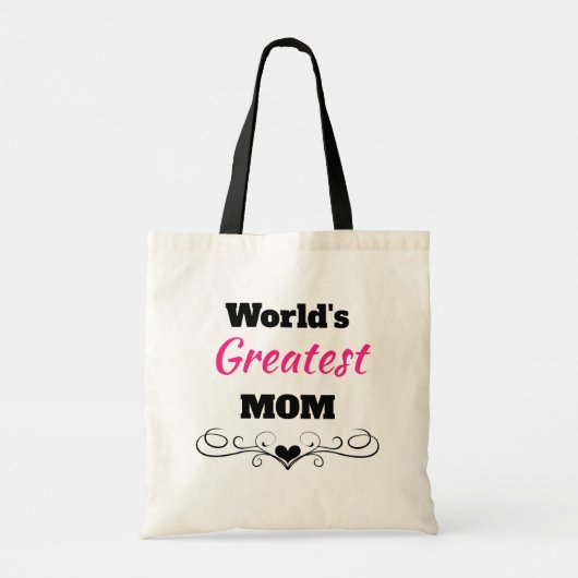 's Werelds grootste MOM-Tas Tote Bag (Achterkant)