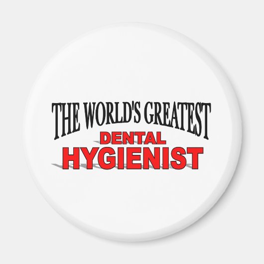 's Werelds grootste mondhygiëniste Magneet (Voorkant)