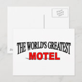's Werelds grootste motel Briefkaart (Voorkant / Achterkant)