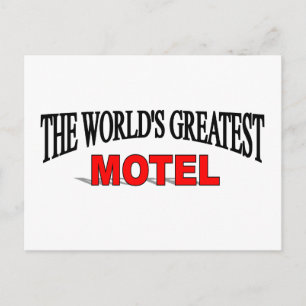 's Werelds grootste motel Briefkaart