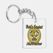 's Werelds grootste multi-titasker trofee-Sleutelh Sleutelhanger (Voorkant Links)
