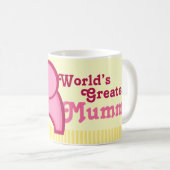 's Werelds grootste mummie olifanten mok (Voorkant rechts)