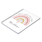 's Werelds grootste muziekleraar Custom Rainbow Notitieboek (Linkerzijde)