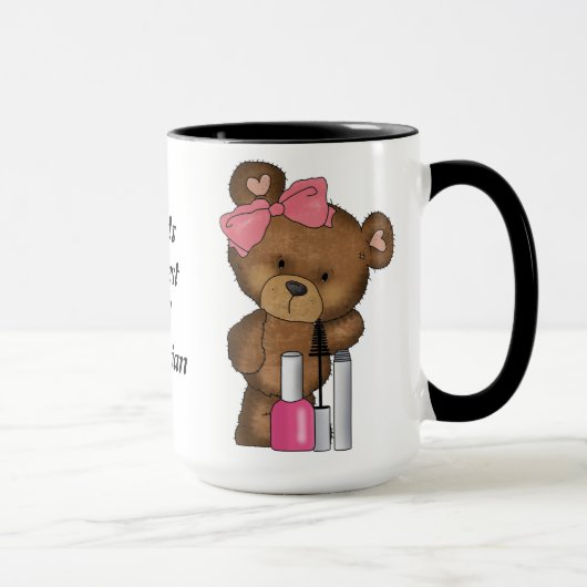 's Werelds grootste nageltechnische technicus Mok (Rechts)