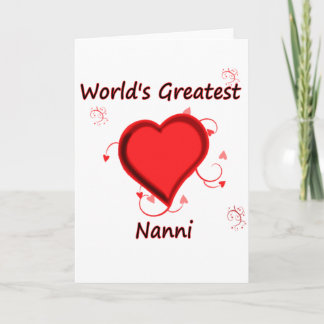 's Werelds grootste nanni Kaart