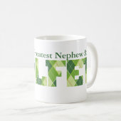 's Werelds Grootste Neef & Golfer leuk golfen mok (Voorkant rechts)