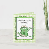 's Werelds grootste Neurse Note-kaart Kaart (Voorkant)