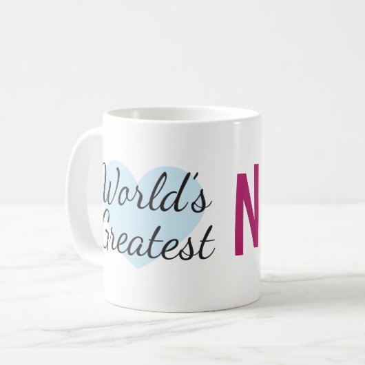 's Werelds grootste nichtje (11 oz) Koffie Mok (Voorkant links)