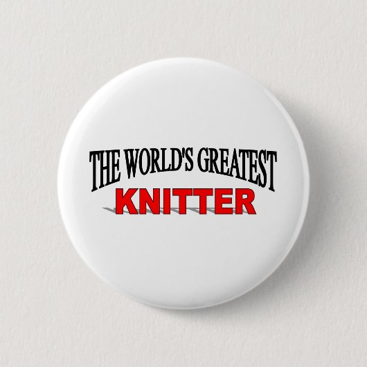 's Werelds grootste nitter Ronde Button 5,7 Cm (Voorkant)