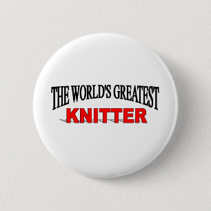's Werelds grootste nitter Ronde Button 5,7 Cm