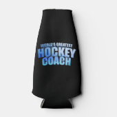 's Werelds grootste ockey Coach-fleskoeler Flesjeskoeler (Voorkant)