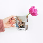 's Werelds grootste oma 5 aangepaste foto Mok<br><div class="desc">Vier de liefde van het gezin met de grootste oma ter wereld 5 Custom Photo Mok. Versierd met vijf speciale momenten,  zal dit gepersonaliseerde geschenk elke ochtend een glimlach op oma's gezicht brengen</div>