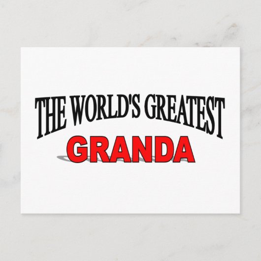 's Werelds grootste oma Briefkaart (Voorkant)