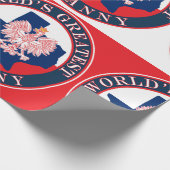 's Werelds grootste oma Cadeaupapier (Hoek)