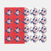 's Werelds grootste oma Fleece Deken (Voorkant (Horizontaal))