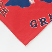 's Werelds grootste oma Fleece Deken (Hoek)