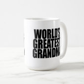 's Werelds grootste oma-Mok Koffiemok (Voorkant rechts)