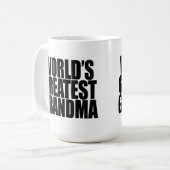 's Werelds grootste oma-Mok Koffiemok (Voorkant links)