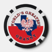's Werelds grootste oma Poker Chips (Achterkant)