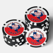 's Werelds grootste oma Poker Chips (Opstapeling)