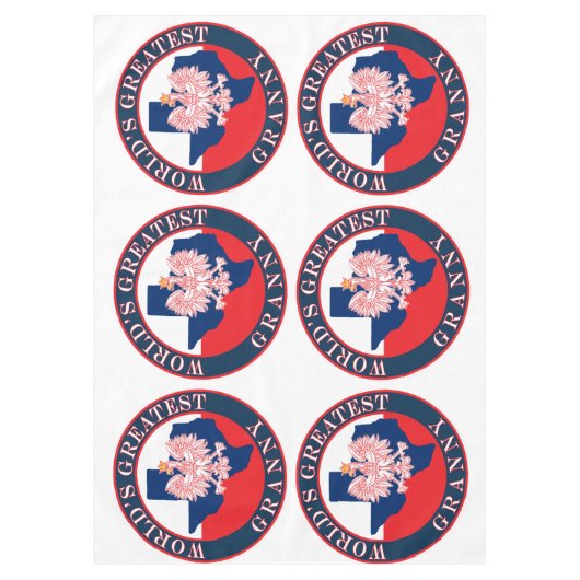 's Werelds grootste oma Tafelkleed (Voorkant)