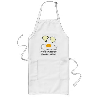 's Werelds grootste omelet Chef Long Apron Lang Schort