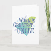 's Werelds grootste oom Kaart (Voorkant)