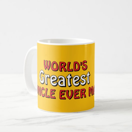 's Werelds grootste oom ooit Madel Koffiemok (Voorkant links)