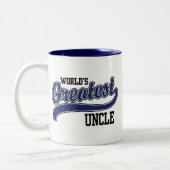 's Werelds grootste oom Tweekleurige Koffiemok (Links)