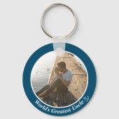 's Werelds grootste oomfoto Sleutelhanger (Voorkant)