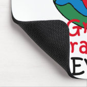 's Werelds grootste opa-hart Muismat (Hoek)