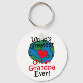 's Werelds grootste opa-hart Sleutelhanger (Voorkant)