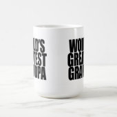 's Werelds grootste opa-Mok Koffiemok (Center)