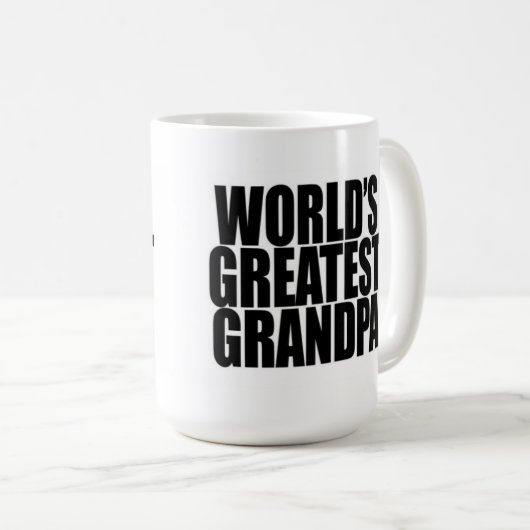 's Werelds grootste opa-Mok Koffiemok (Voorkant rechts)