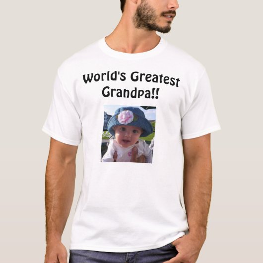 's Werelds grootste opa! T-shirt (Voorkant)